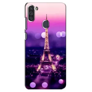 Чохол Ейфелева Вежа Samsung Galaxy M11 - (AlphaPrint) (Париж Башня)