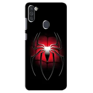 Чохол з людиною павуком для Samsung Galaxy M11 - (AlphaPrint) (Паук марвел)