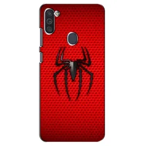 Чохол з людиною павуком для Samsung Galaxy M11 - (AlphaPrint) (Павук Марвел)