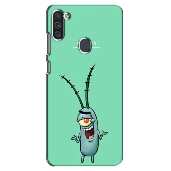Чехол с принтом «Персонаж Планктон» для Samsung Galaxy M11 Чехол с принтом «Персонаж Планктон» для Samsung Galaxy M11