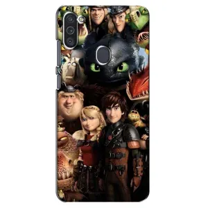 Чохол як приборкати дракона на Samsung Galaxy M11 (Персонажі дракона)