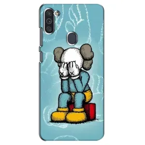 Чохли для Samsung Galaxy M11 - Bearbrick Louis Vuitton (PREMIUMPrint) (Плач Bearbrick)