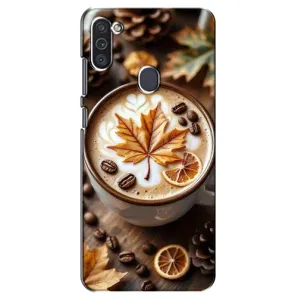 Чохол з принтом «Пряна кава» для Samsung Galaxy M11
