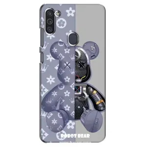 Круті Чохли Луі Віттон для Samsung Galaxy M11 (AlphaPrint) (Робот Медведик)