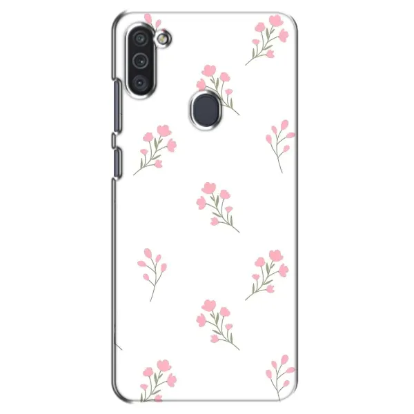 Чехол с принтом «Розовые цветы» для Samsung Galaxy M11