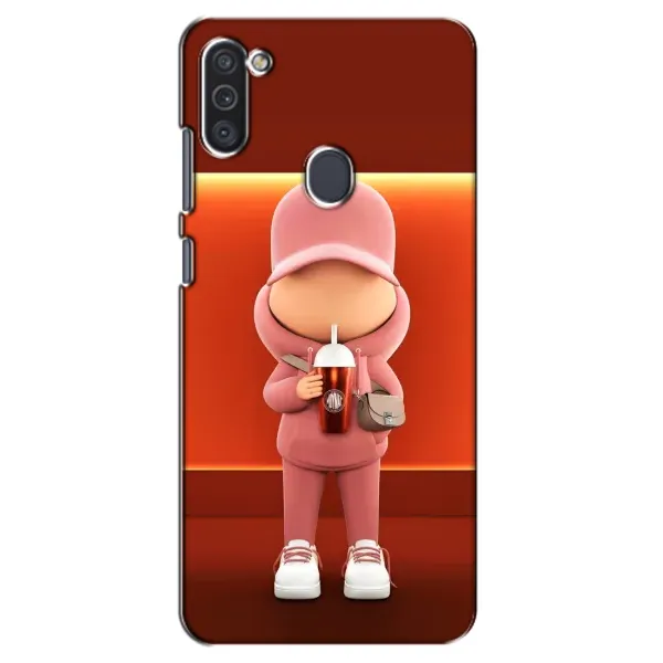 Чохол з принтом «З Кавою» для Samsung Galaxy M11