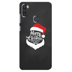 Різдвяні Чохли для Samsung Galaxy M11 (VPrint) (Санта Крісмас)