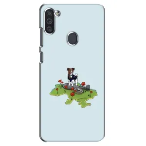 Чехлы с картинкой собаки Патрон для Samsung Galaxy M11 (AlphaPrint) (Сапер Пес)