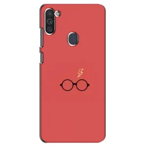 Чохли з Гаррі Поттером для Samsung Galaxy M11 (AlphaPrint) (шрам та окуляри)