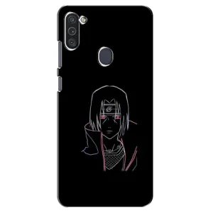 Чохли на тему: Ітачи Учіха для Samsung Galaxy M11 (AlphaPrint) (силует Ітачі)