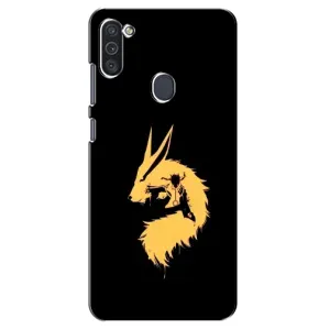 Naruto Anime Чохли для Самсунг Галаксі М11 (AlphaPrint) (силует Курама Наруто)