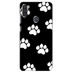 Чохли з собаками для Samsung Galaxy M11 (VPrint) (Сліди собаки)
