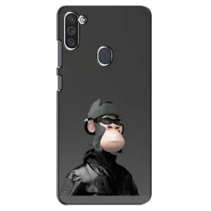 Чехлы с Обезьянами NFT для Samsung Galaxy M11 (AlphaPrint) (стильная обезьяна NFT)