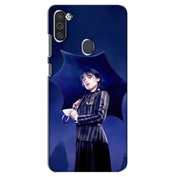 Чохол з принтом «Венздей з парасолькою» для Samsung Galaxy M11