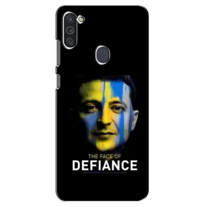Чохол для Samsung Galaxy M11 (AlphaPrint - с принтом Зеленського) (В. Зеленский)