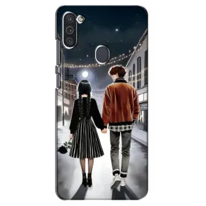 Чохол з дизайном Венздей 2 на Samsung Galaxy M11 (Венздей та Тайлер)
