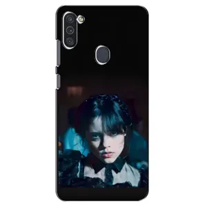 Чохли Венсдей на Samsung Galaxy M11 Уенсдей (AlphaPrint) (погляд Венздей)