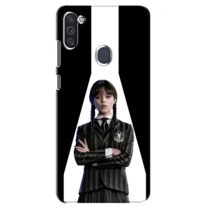 Чохли Венсдей на Samsung Galaxy M11 Уенсдей (AlphaPrint) (W-Wednesday)