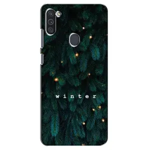 Новорічні, Святкові Чохли для Samsung Galaxy M11 - 2024 год (Winter)