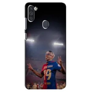 Чохол з футболістом Ламін Ямаль Samsung Galaxy M11 (Ямаль на стадіоні)