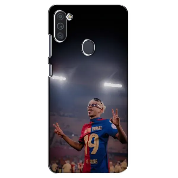 Чохол з принтом «Ямаль на стадіоні» для Samsung Galaxy M11 Чохол з принтом «Ямаль на стадіоні» для Samsung Galaxy M11