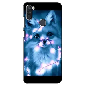 Чохли з картинкою Лисичка для Samsung Galaxy M11 (VPrint) (Яскрава лисичка)