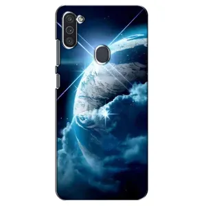 Космічні Чохли для Самсунг Галаксі М11 (VPrint) (Земля з космоса)