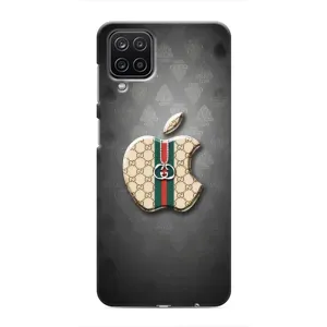 Чехлы ГУЧЧИ для Самсунг М12 (AlphaPrint) (Apple gucci)