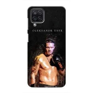 Чохол з принтом «Боксер Олександр Усик» для Samsung Galaxy M12