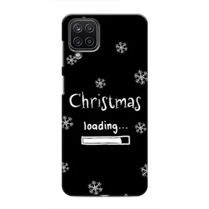 Рождественские, Праздничные Чехлы для Самсунг М12 (Christmas loading)