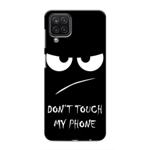 Чохол з принтом «Dont Touch» для Samsung Galaxy M12