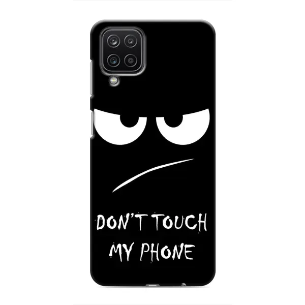 Чохол з принтом «Dont Touch» для Samsung Galaxy M12