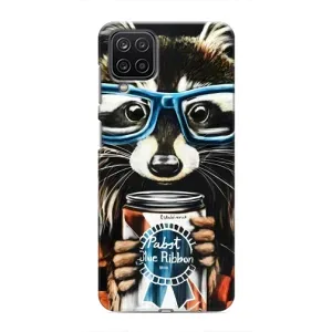 Чохол з принтом для Samsung Galaxy M12:
Самсунг Гэлексі M12 - (Прикольні) (AlphaPrint) (Єнот з банкою)