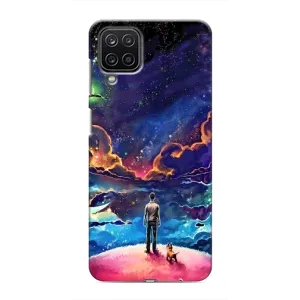 Космічні Чохли для Samsung Galaxy M12:
Самсунг Гэлексі M12 (VPrint) (Вид Галактики)