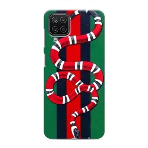 Чехлы ГУЧЧИ для Самсунг М12 (AlphaPrint) (Gucci змия)