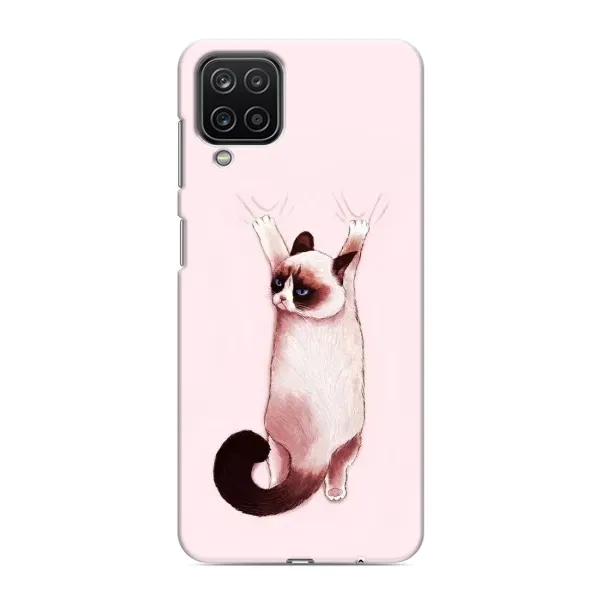 Чехол с принтом «Котик падает» для Samsung Galaxy M12