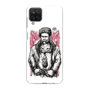 Чохли для Samsung Galaxy M12 с принтом Тараса Шевченко (AlphaPrint) (Козак Шевченко)