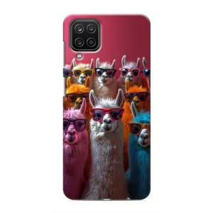 Чохол з принтом стильні тварини для Samsung Galaxy M12:
Самсунг Гэлексі M12 (Лами в окулярах)