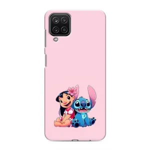 Чехол с принтом Стич на Samsung Galaxy M12 (Лило и Стич)
