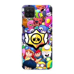 Чехол для Samsung Galaxy M12 Бравл Старс (VPrint)