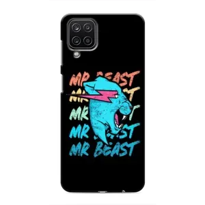 Чохол з принтом «logo Mr beast» для Samsung Galaxy M12