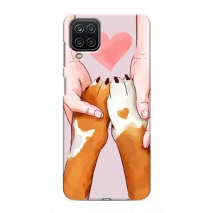 Чехол с принтом «Любовь к собакам» для Samsung Galaxy M12