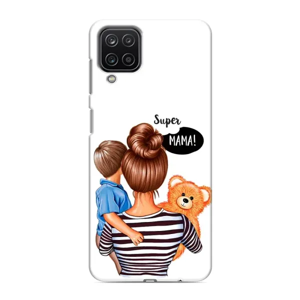 Чохол з принтом «Мама з синочком» для Samsung Galaxy M12