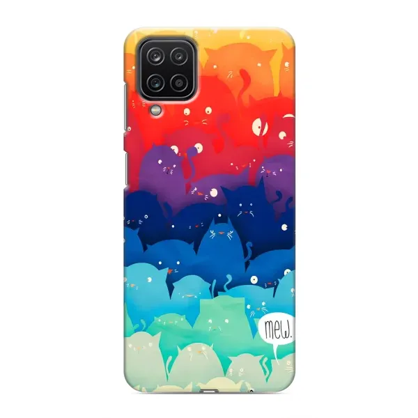 Чехол с принтом «Mew» для Samsung Galaxy M12