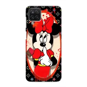 Чехол Disney Mouse Samsung Galaxy M12 (PREMIUMPrint) (Минни Маус ЛВ)