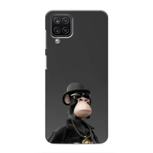 Чехлы с Обезьянами NFT для Samsung Galaxy M12 (AlphaPrint) (Обезьяна NFT)