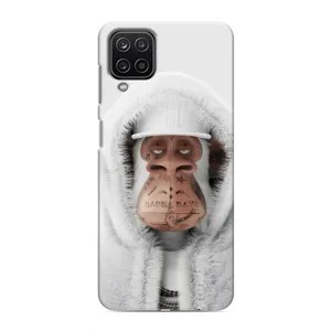 Чехлы с Обезьянами NFT для Samsung Galaxy M12 (AlphaPrint) (обезьяна NFT в тату)