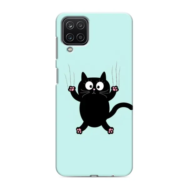 Чехол с принтом «Падающий кот» для Samsung Galaxy M12 Чехол с принтом «Падающий кот» для Samsung Galaxy M12