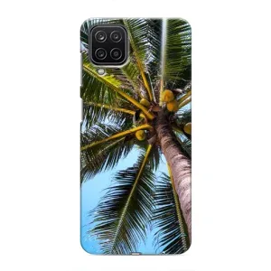 Силіконовий чохол з КАРТИНКАМИ літо для Samsung Galaxy M12 (AlphaPrint) (Пальма)