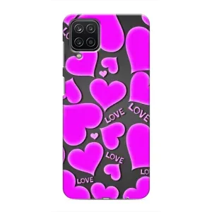 Чехлы для любимой на Samsung Galaxy M12:
Самсунг Гэлексі M12 (VPrint) (Pink hearts)